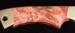 Stabilized Box Elder Burl Knife Handle